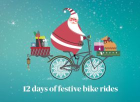 12 days of festive bike rides! 
